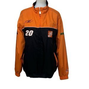 Tony Stewart Chase Authentics Vintage NASCAR Home Depot Jacket Joe Gibbs Sz L